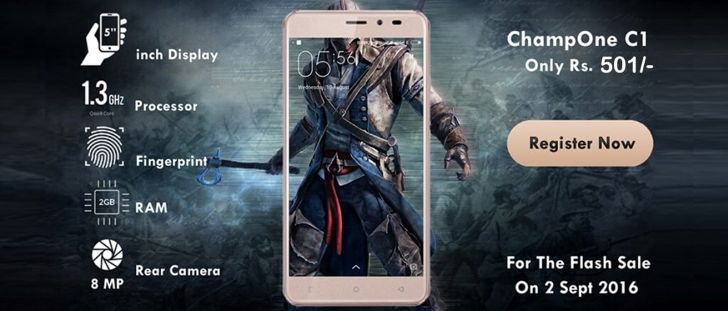 Buy Champone C1 501 Smartphone @ Rs 501