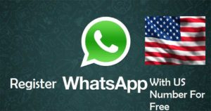 Register WhatsApp Account USA Number