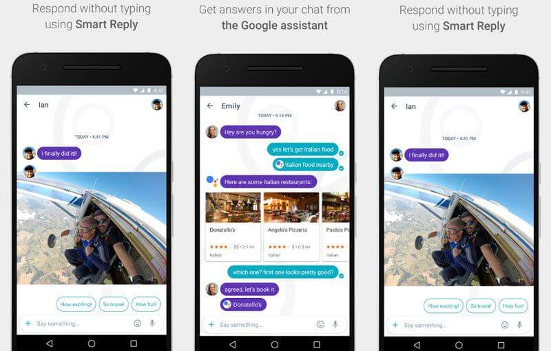 Google Smart Messaging App Allo Features