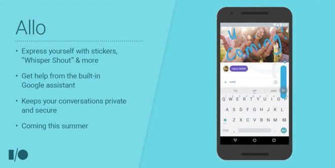 Google Smart Messaging App Allo Features