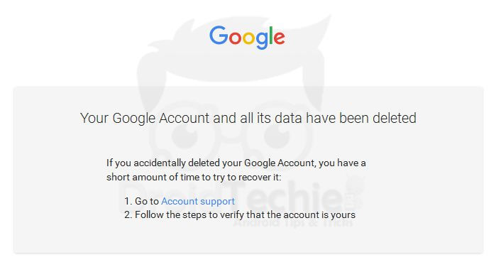 Permanently Delete Gmail Account