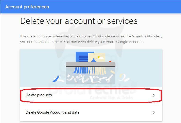 Permanently Delete Gmail Account