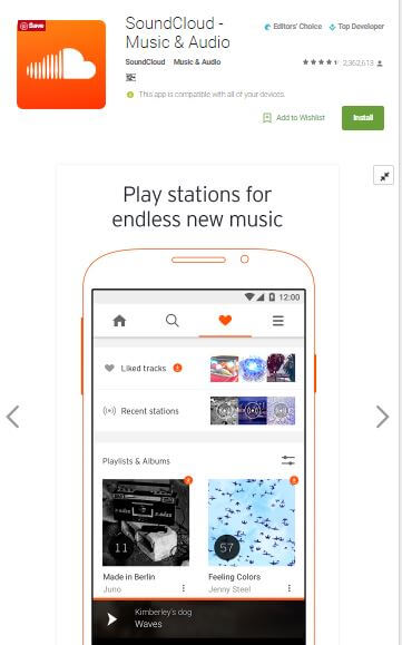 Top Best Online Music Players Apps Android