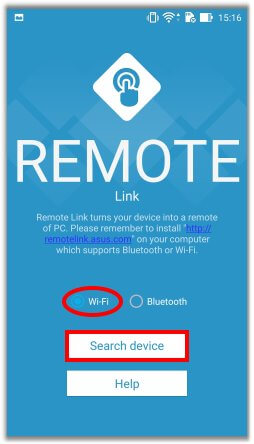 Operate Laptop Via Remote Link Zenfone