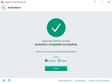 Kaspersky Internet Security 2016 Activation Code