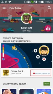 Record GamePlay Android Phone