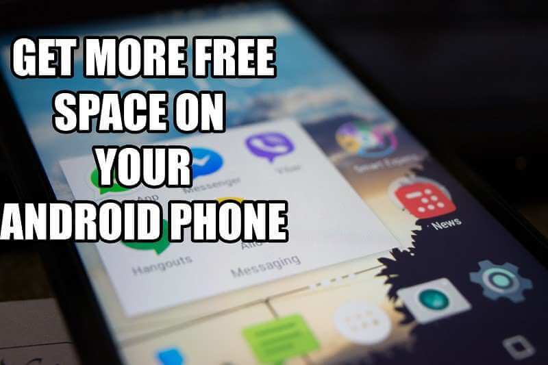 Freeup Internal Memory Get Free Space