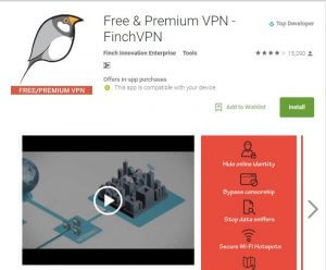 Finch Vpn Best Free VPN Apps for Android 2017